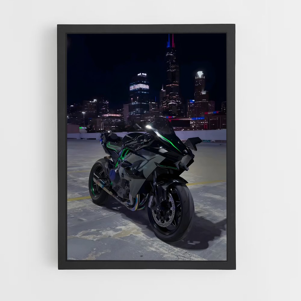 Poster Ninja H2 Énigmatique (vue 2)